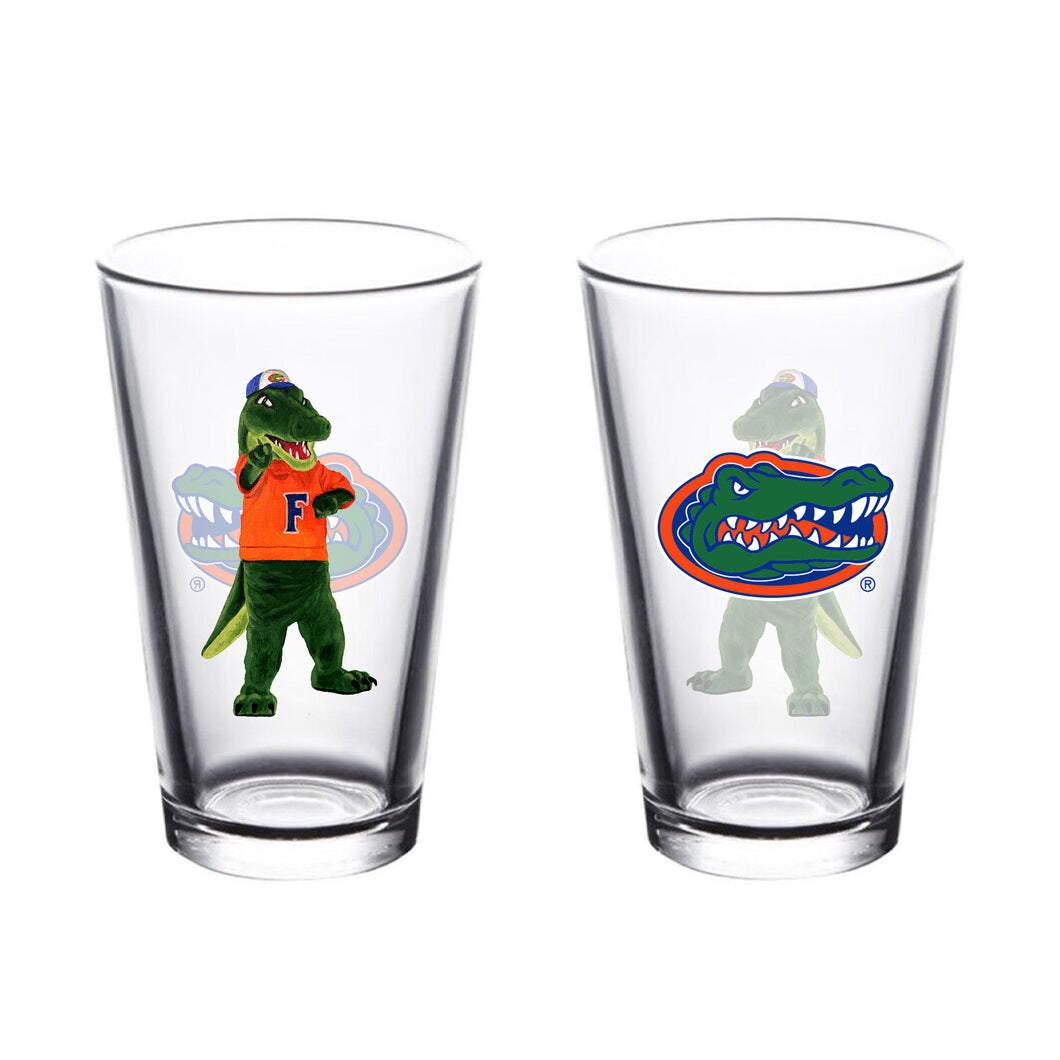 Florida Mascot Pint Glass