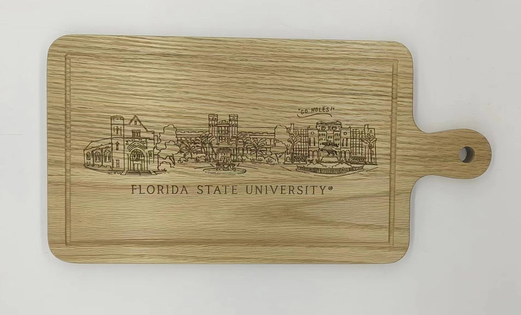 Florida State Skyline Charcuterie Board