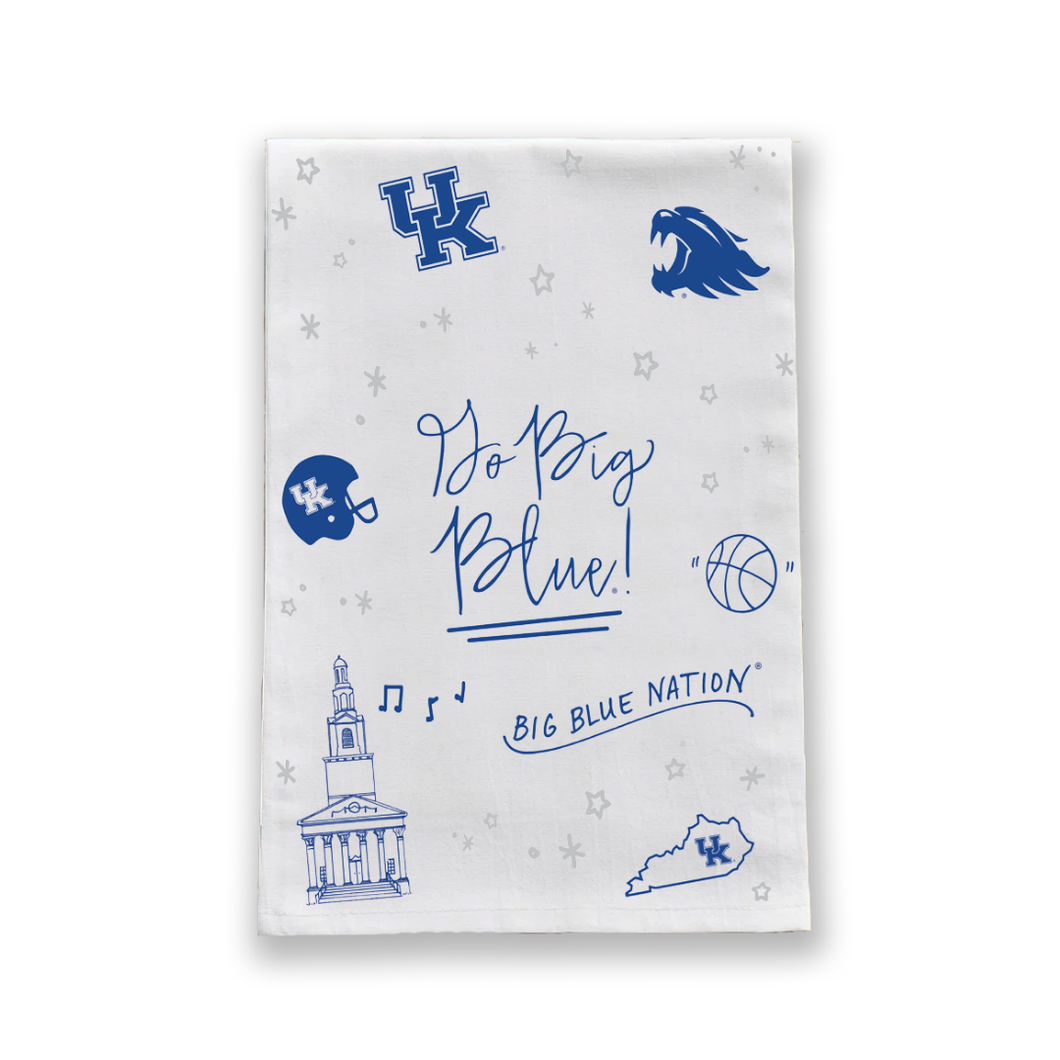 Kentucky Confetti Tea Towel