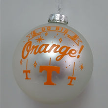 Load image into Gallery viewer, Tennessee Mascot Glass Ball Ornament
